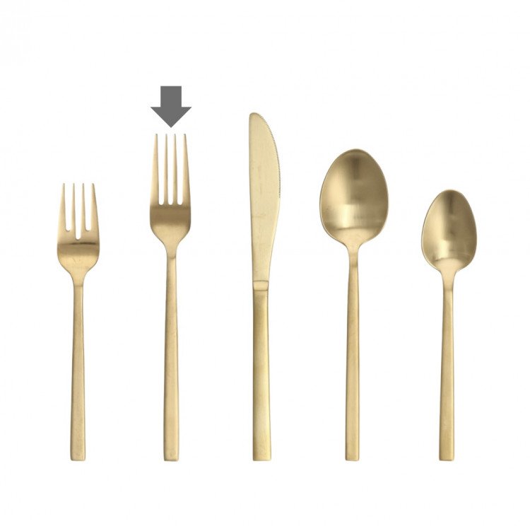 Gold Dinner Fork