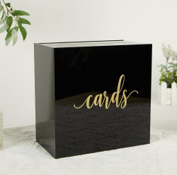 Black Gift Card Holder